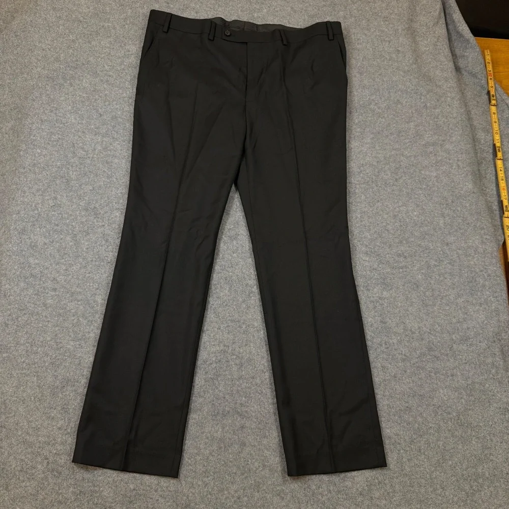DKNY Duran Mens 3 Piece Suit Black 42S 44S 35W 37W DNUR318W0040 New
